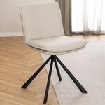Eetkamerstoel, Actona, Flynn dining chair, Seat beige basel 24